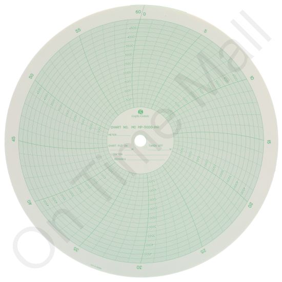 American Meter MP50001HR Circular Charts