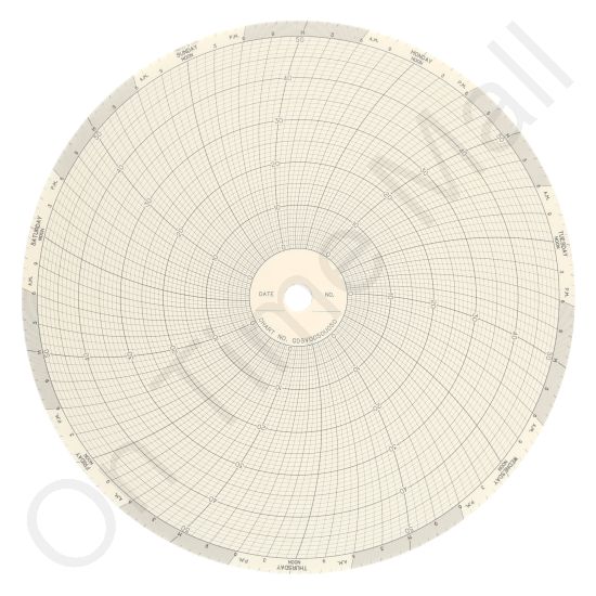 Chessell GDSV0050U050 Circular Charts