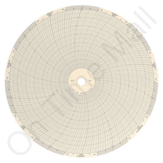 Chessell HKSV0070S638 Circular Charts