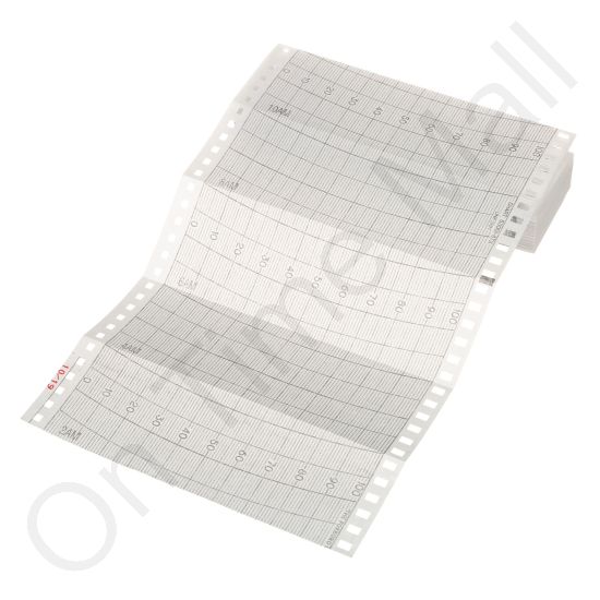Foxboro 53001-6TX Fanfold Charts