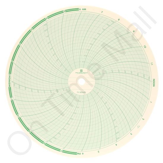 Foxboro 808489 Circular Charts