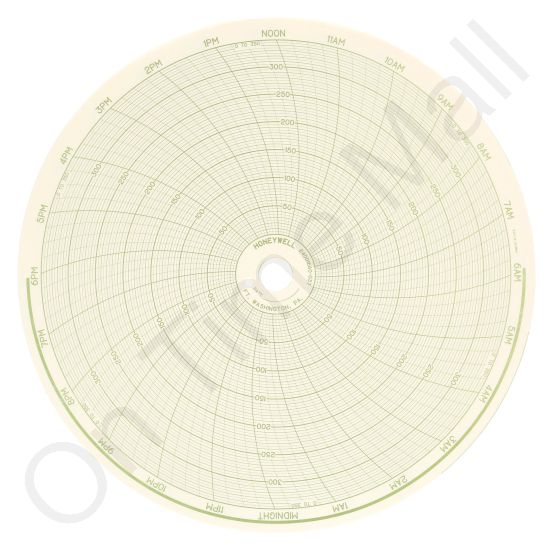 Honeywell 24001660-037 Circular Charts