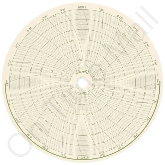 Honeywell 24001660-056 Circular Charts
