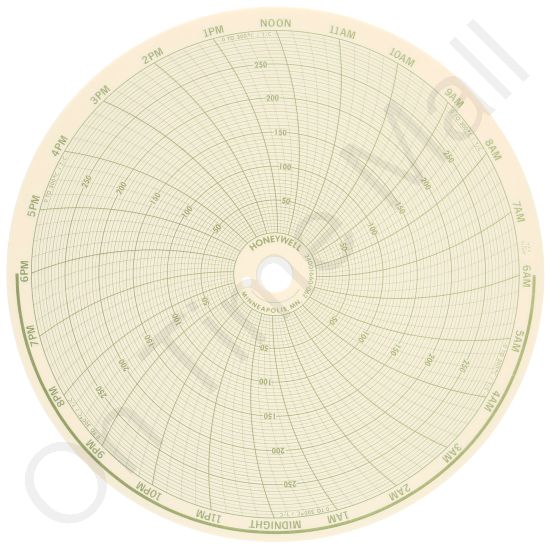 Honeywell 24001660-062 Circular Charts