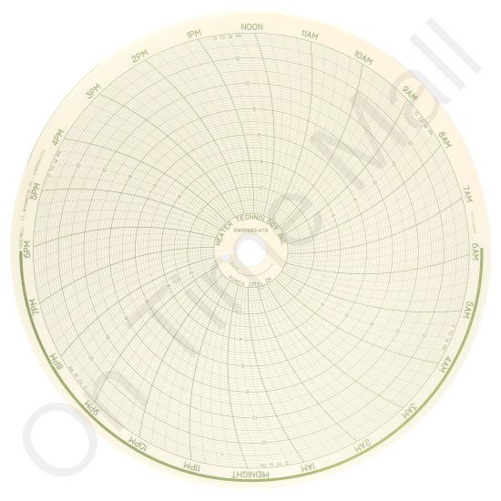 Honeywell 24001660-073 Circular Charts