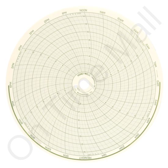 Honeywell 24001660-119 Circular Charts