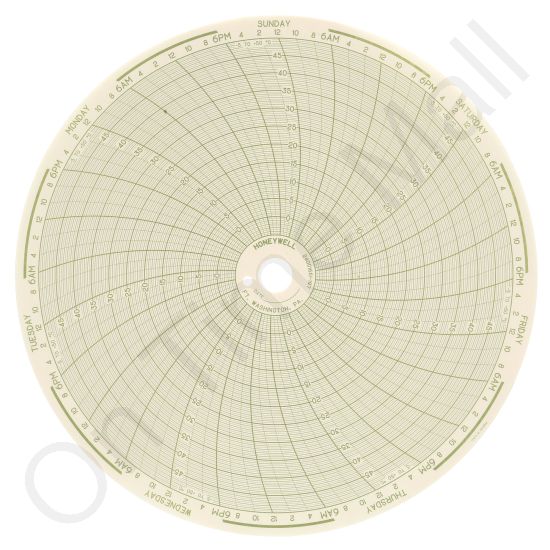 Honeywell 24001661-197 Circular Charts