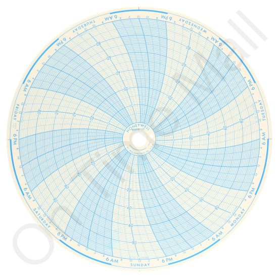 Honeywell 680016-136 Circular Charts
