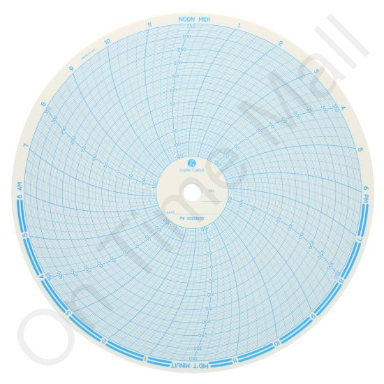 Partlow 00213809 Circular Charts