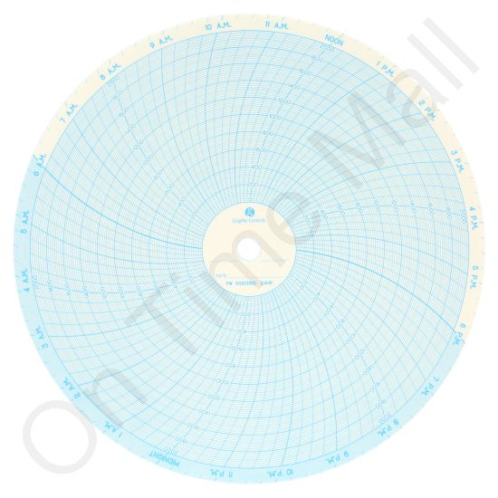 Partlow 00213810 Circular Charts