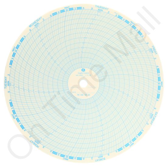 Partlow 00213884 Circular Charts