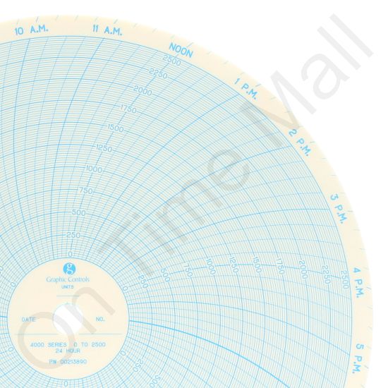 Partlow 00213890 Circular Charts