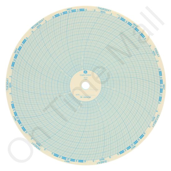 Partlow 00214762 Circular Charts