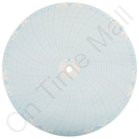 Partlow 00215323 Circular Charts