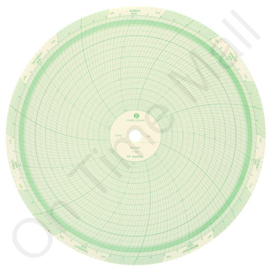 Partlow 00215712 Circular Charts