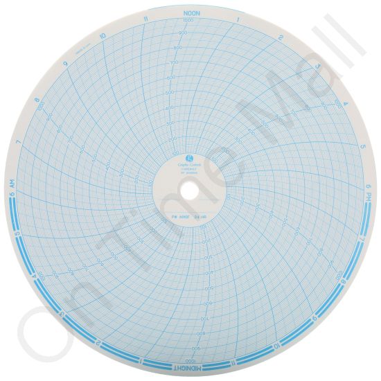 Partlow A910F24H Circular Charts