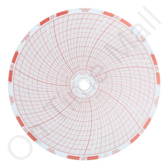 United Electric Controls 6282-168 Circular Charts