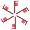 Barton BDP-S-2-RD-S-6 Red Pen Set